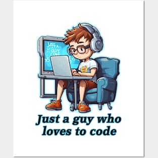 Just a guy who loves to code Posters and Art